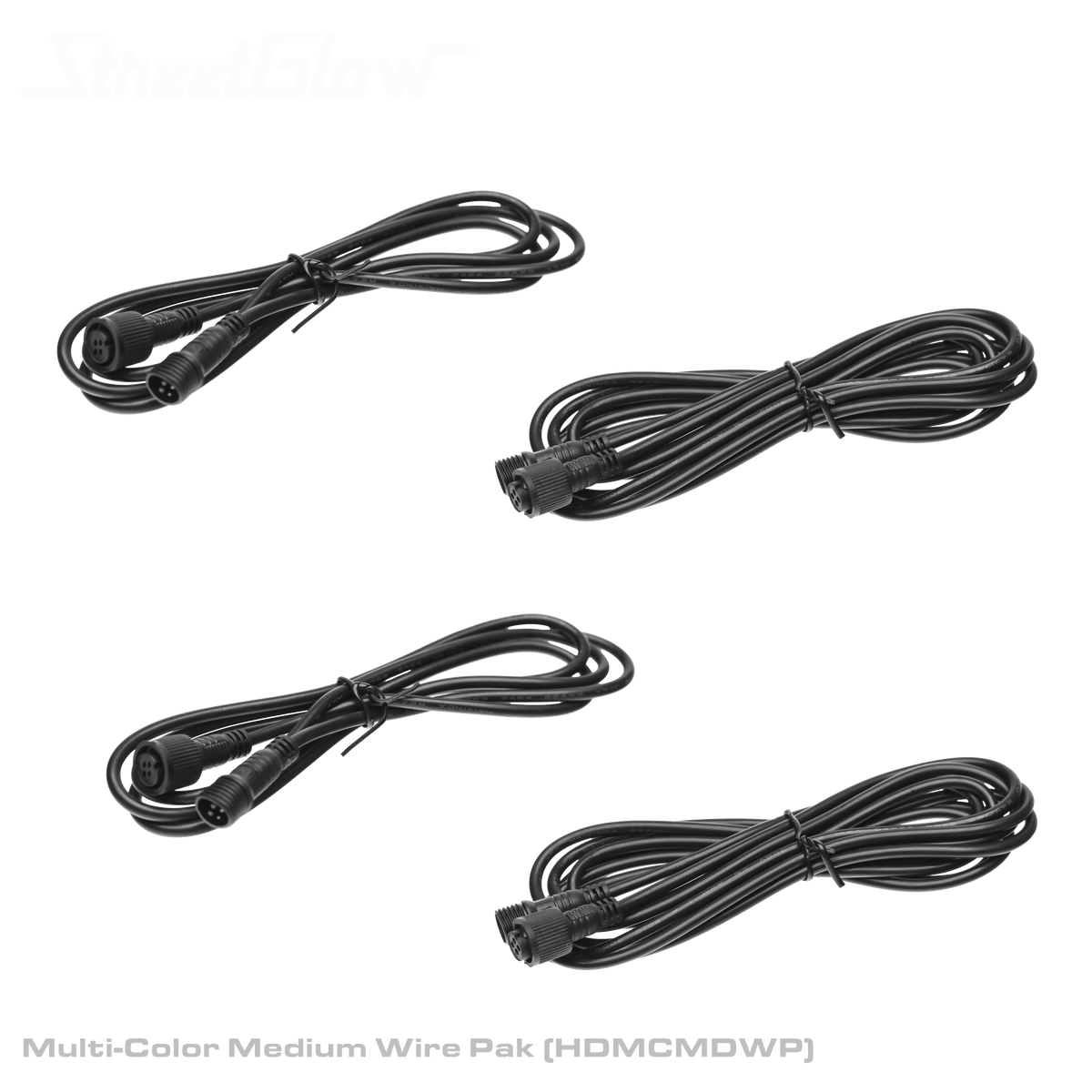 Multi Color Wire Heavy Duty LED Extension Wires and Harnesses – StreetGlow