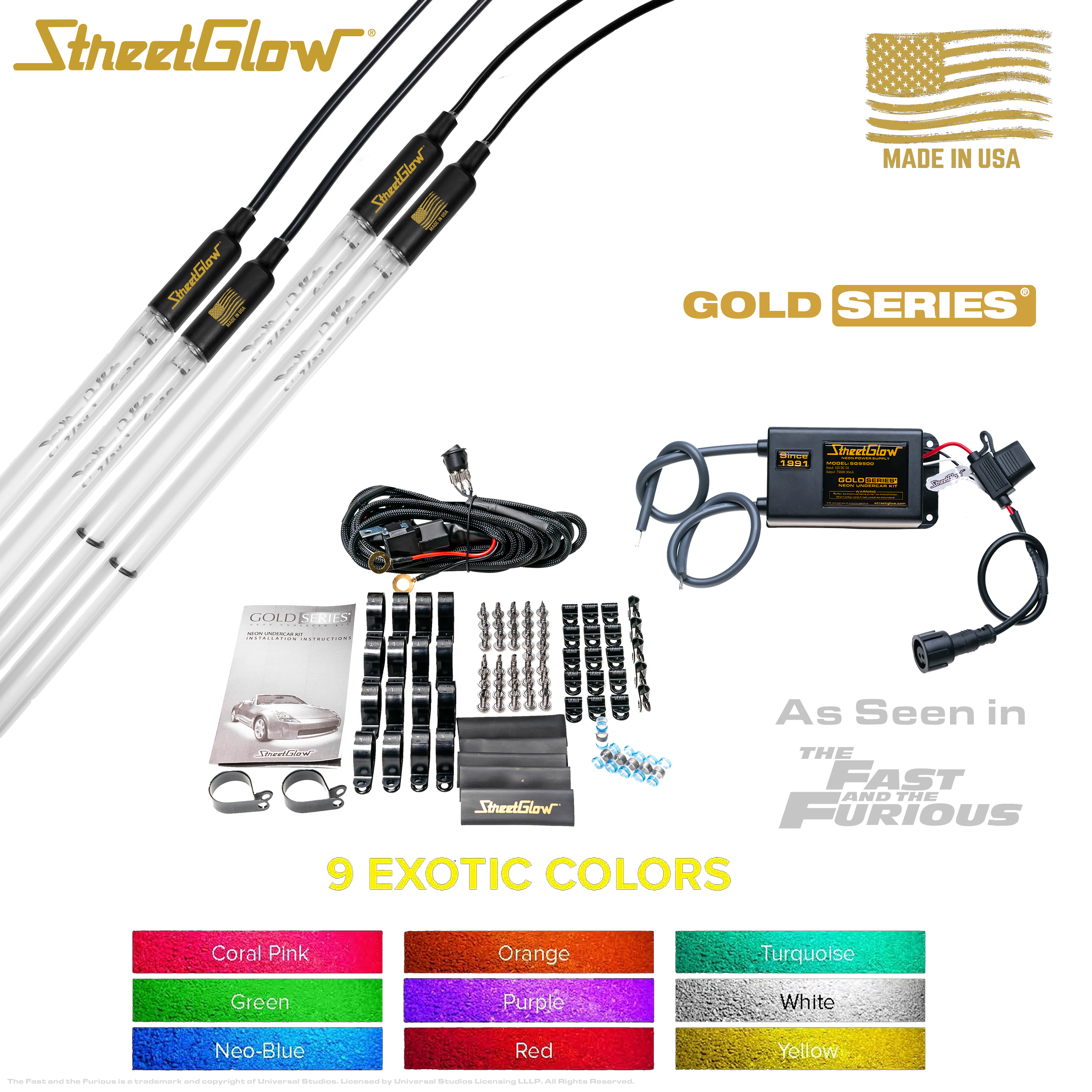 The Original Gold Series Neon Undercar Kit – StreetGlow